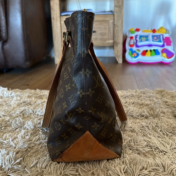 Authentic Louis Vuitton Monogram Cabas Mezzo - Picture 5 of 16